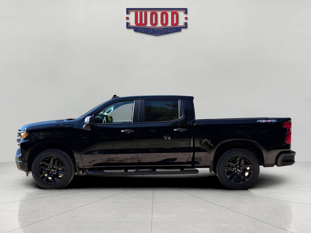 New 2026 Chevrolet Silverado 1500 Custom w/ Turbomax Blackout Package AWD/4WD image 4