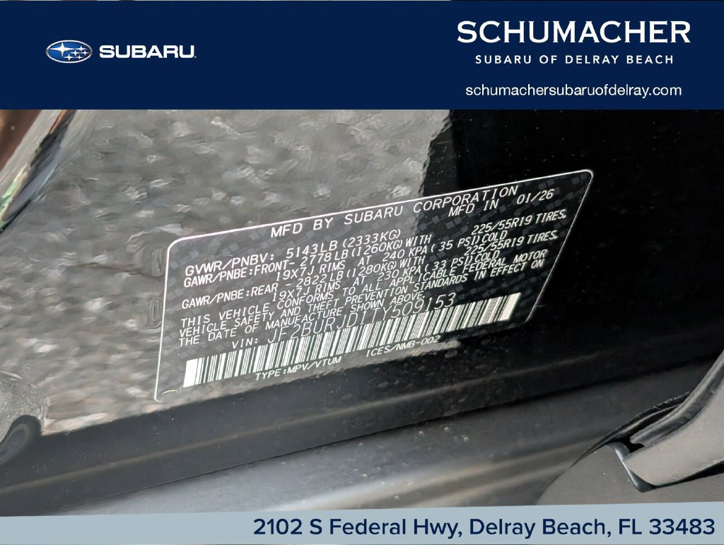 New 2026 Subaru Outback Touring XT AWD/4WD image 15
