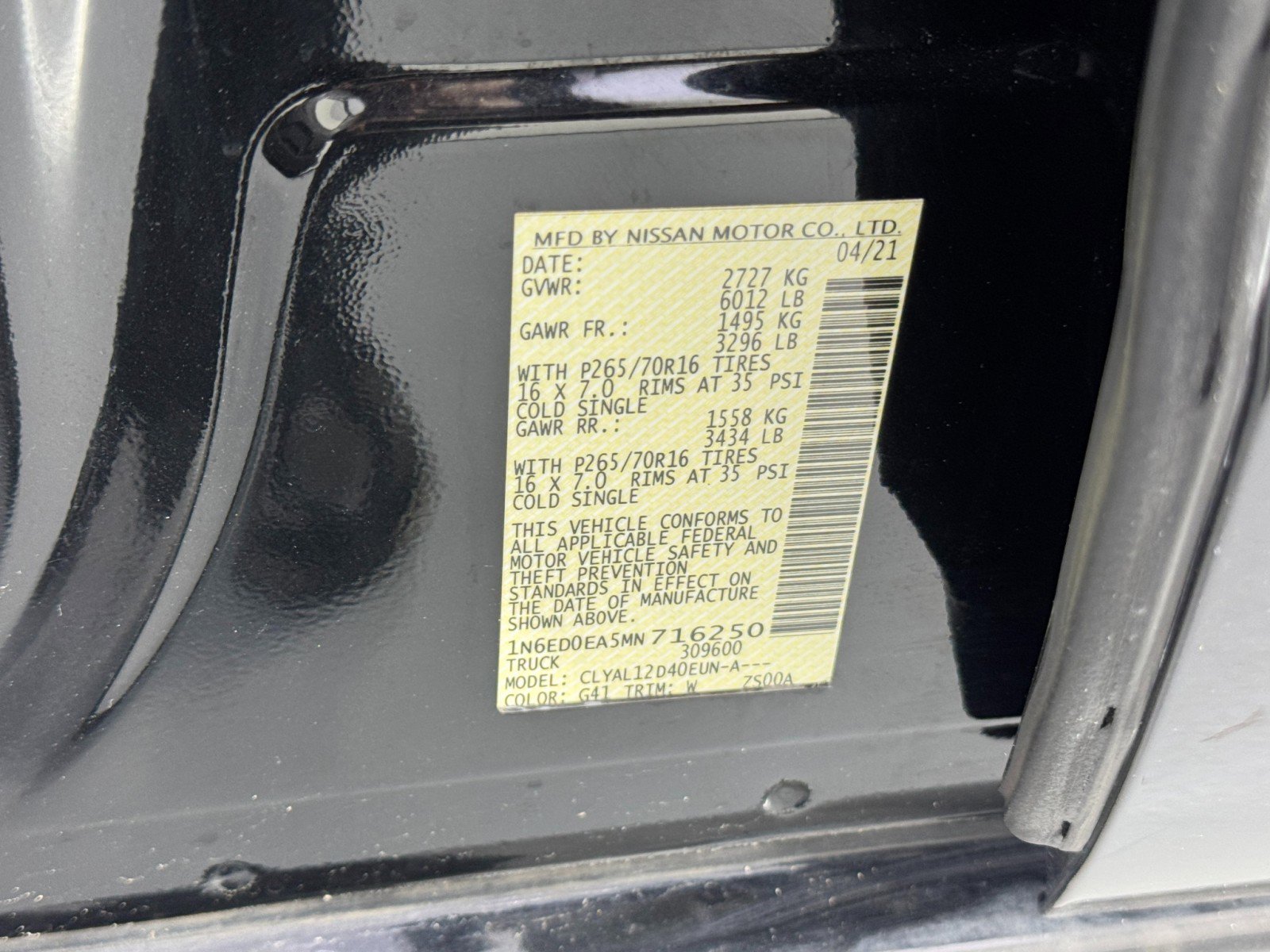 Used 2021 Nissan Frontier S image 37