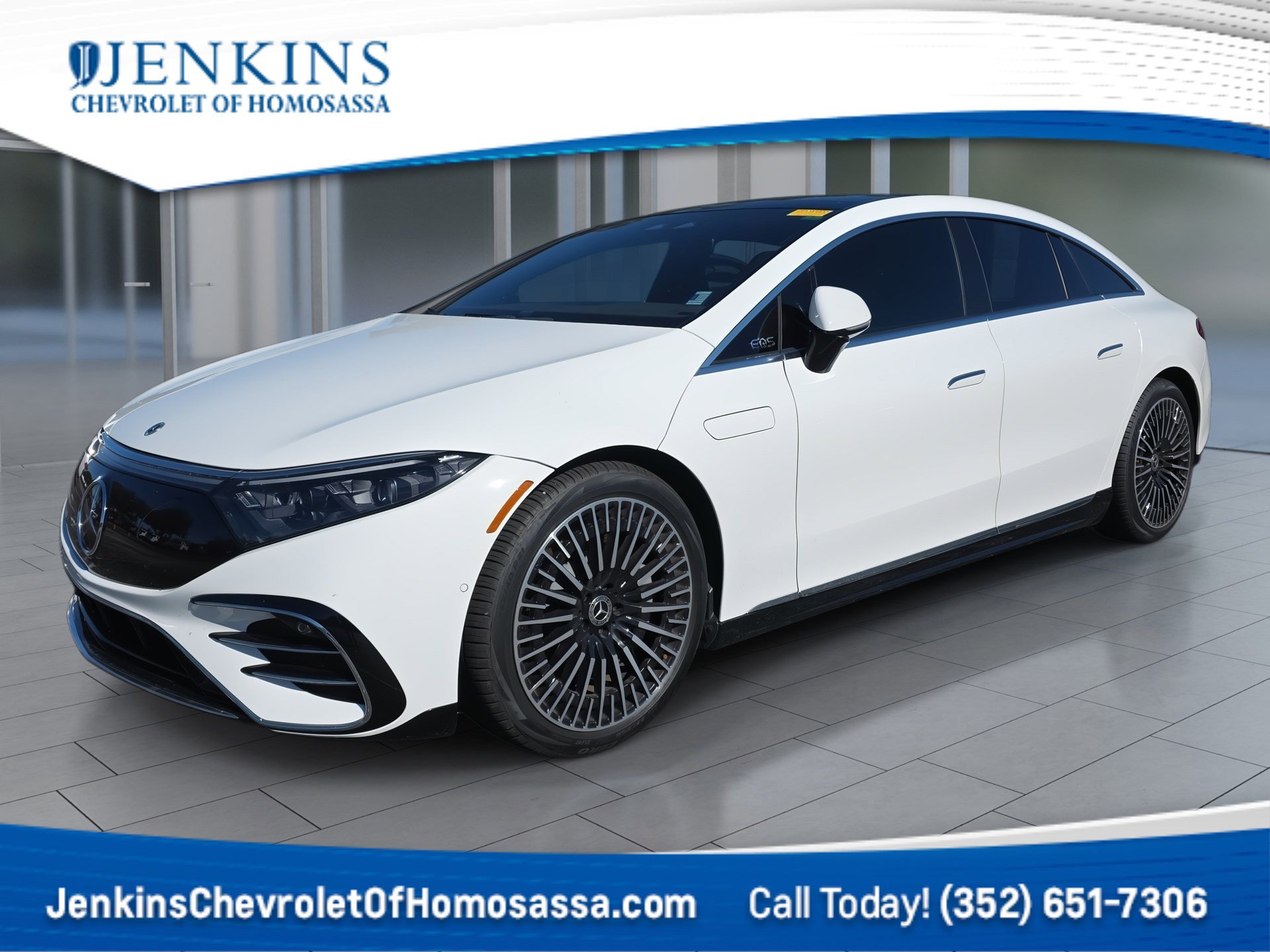 Used 2023 Mercedes-Benz EQS 450+ 450 w/ AMG Line Exterior Package image 1