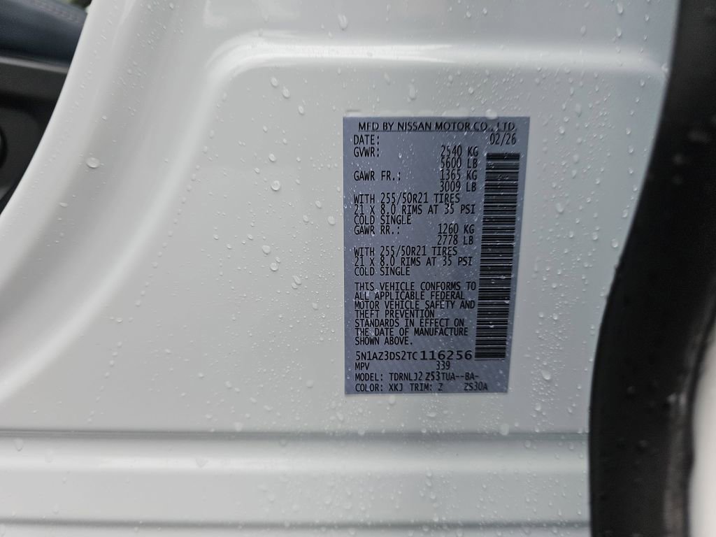 New 2026 Nissan Murano Platinum w/ Cargo Package image 39