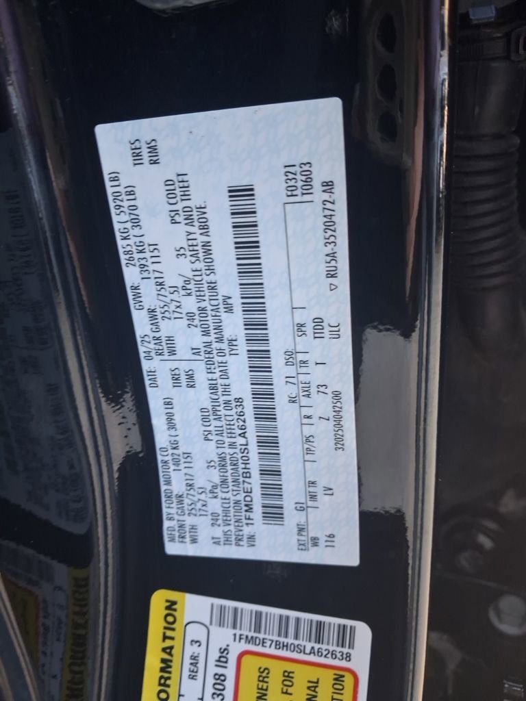 Used 2025 Ford Bronco Big Bend AWD/4WD image 3