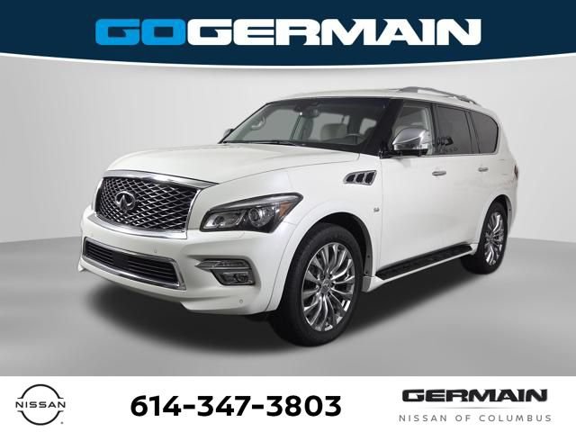 Used 2017 INFINITI QX80 4WD w/ Deluxe Technology Package image 1