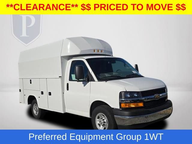 New 2025 Chevrolet Express 3500 w/ Power Convenience Package RWD image 2