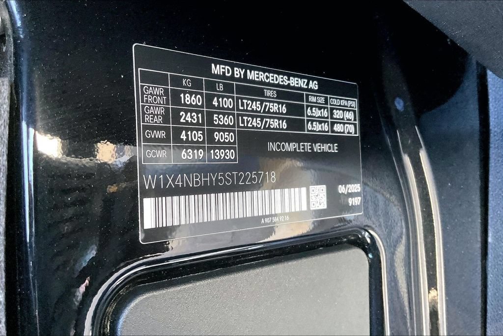New 2025 Mercedes-Benz Sprinter 2500 image 11