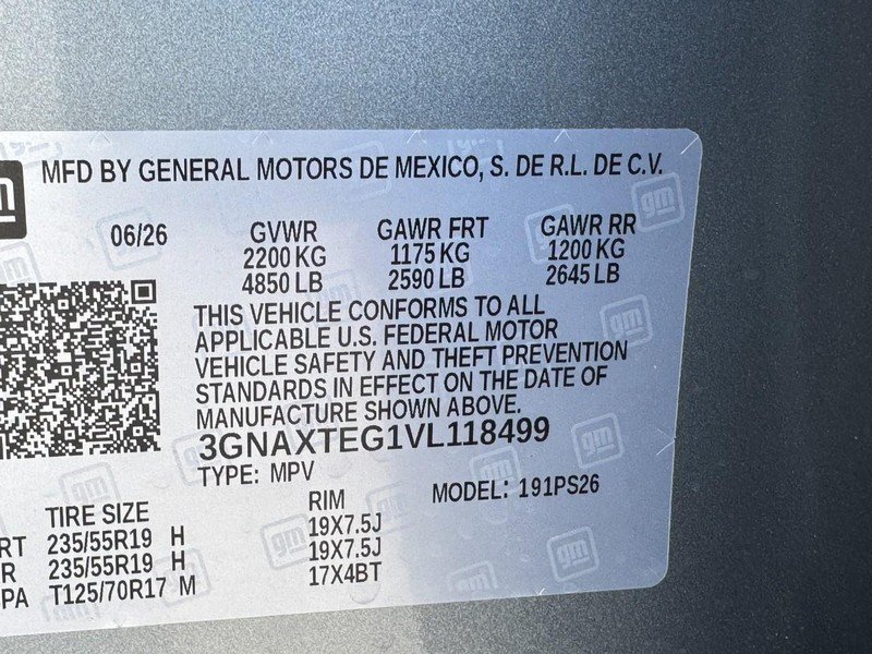 New 2027 Chevrolet Equinox RS w/ LPO, Floor Liner Package AWD/4WD image 17