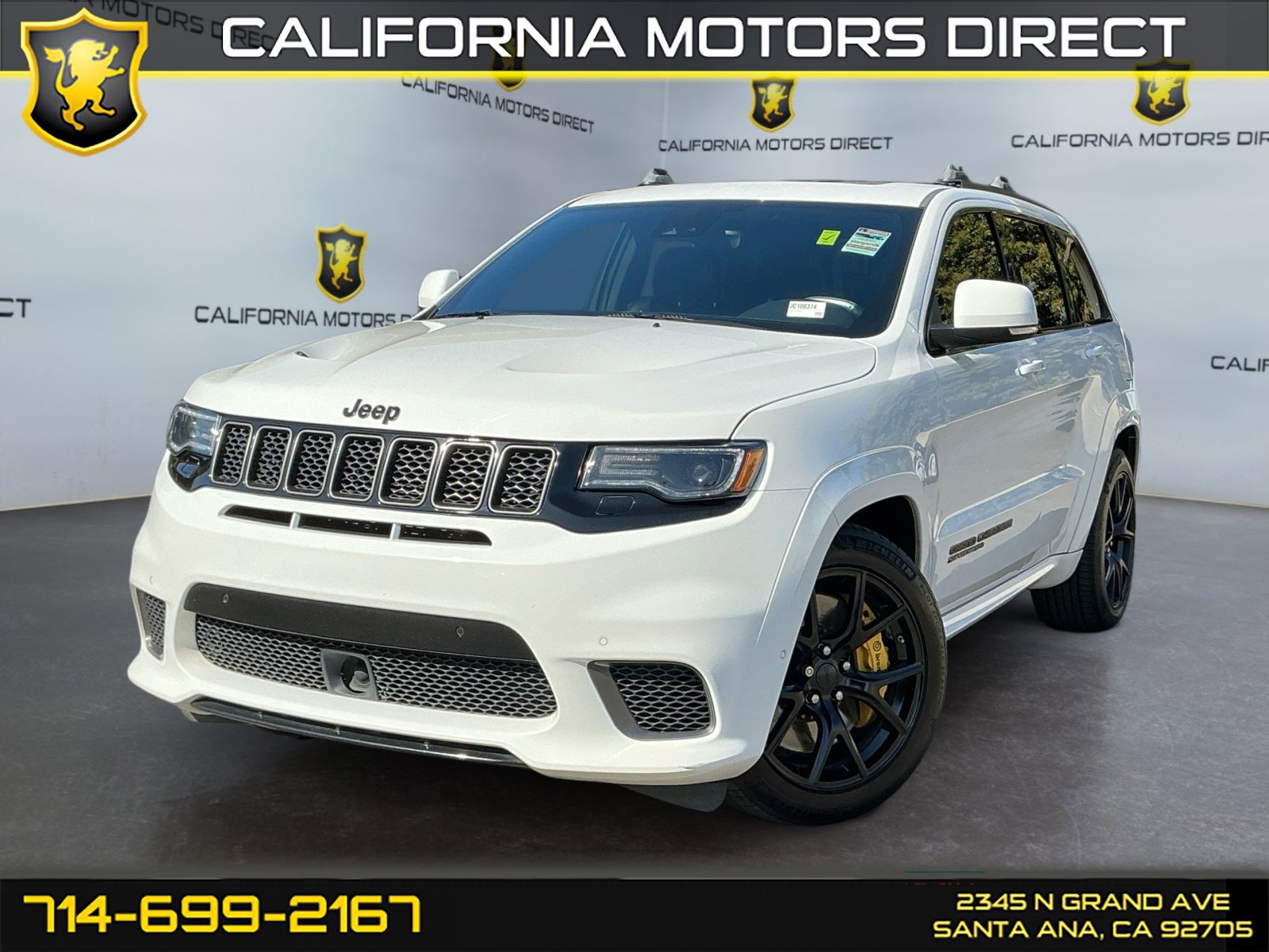 Used 2018 Jeep Grand Cherokee Trackhawk image 1