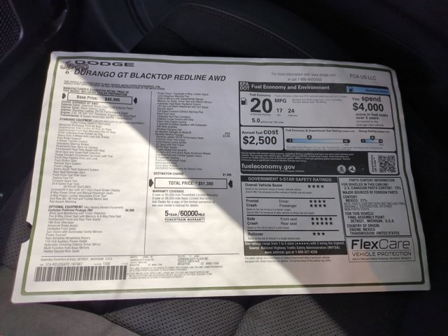 New 2026 Dodge Durango GT image 18