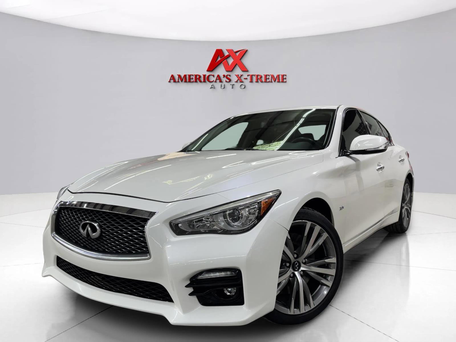 Used 2016 INFINITI Q50 Red Sport 400