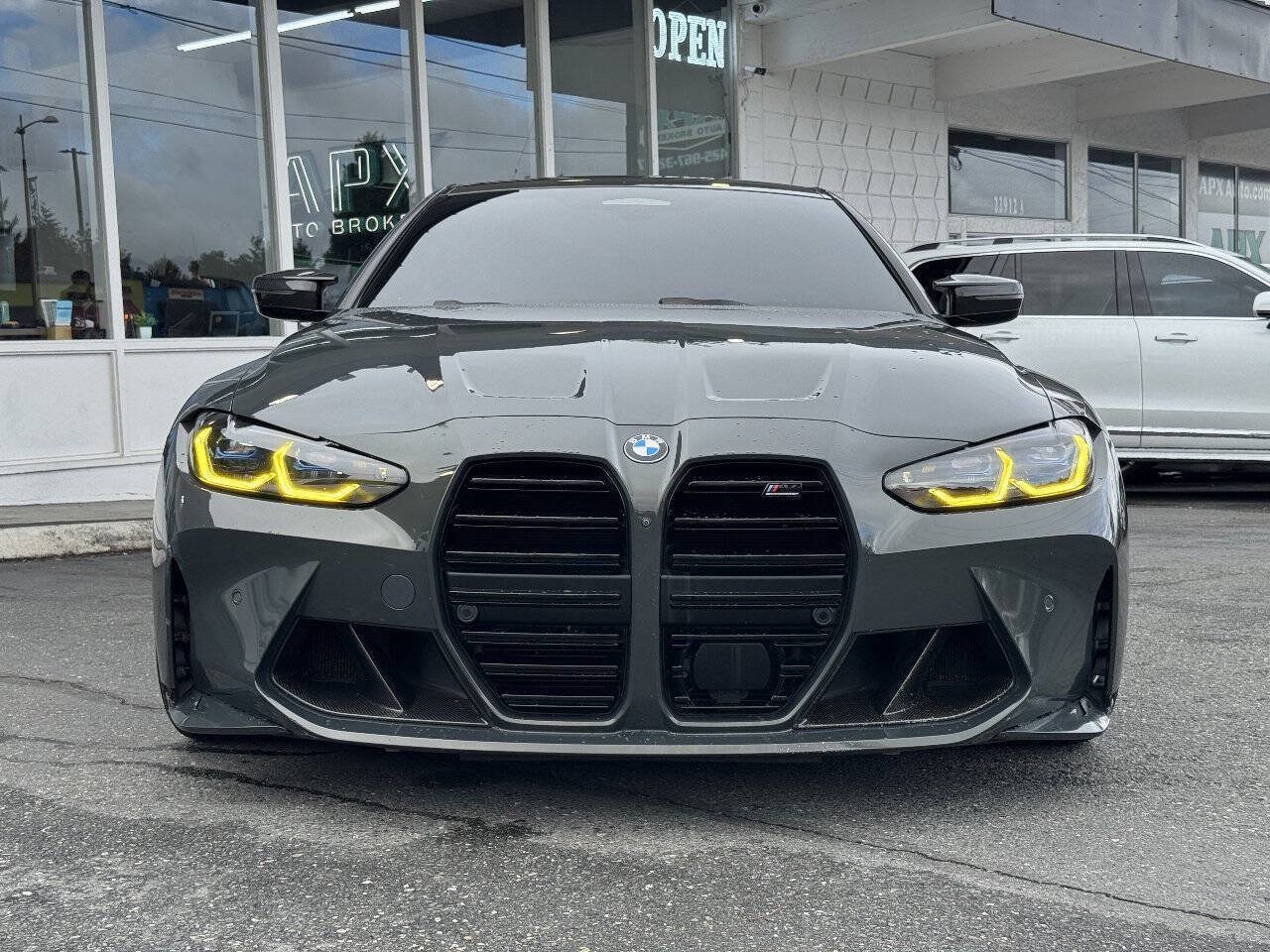 Used 2021 BMW M4 Competition w/ M Carbon Exterior Package RWD image 18