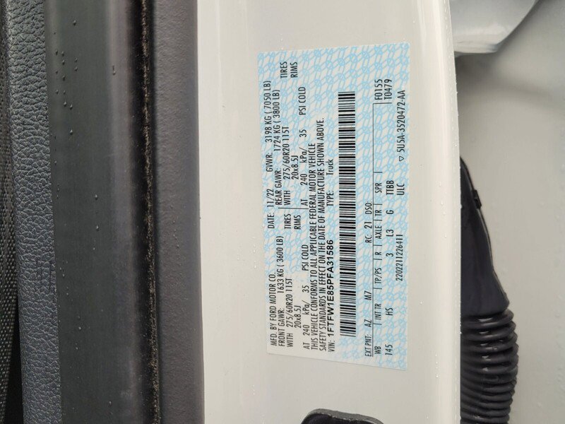 Used 2023 Ford F150 Lariat w/ Equipment Group 502A High image 17