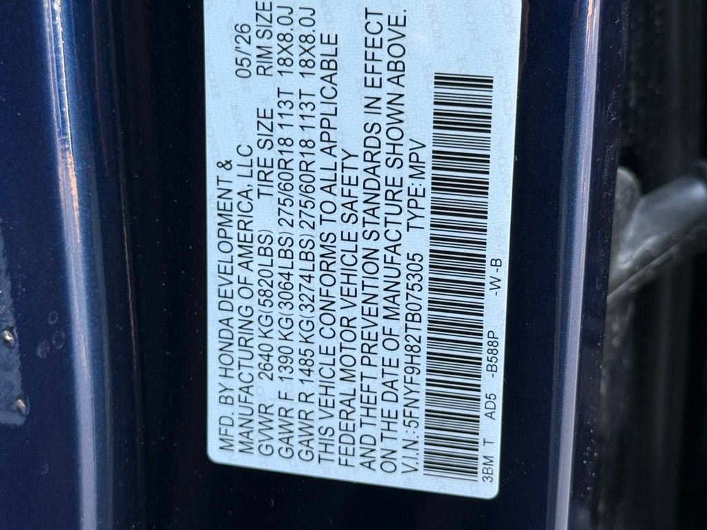 Certified 2026 Honda Passport TrailSport Elite image 30