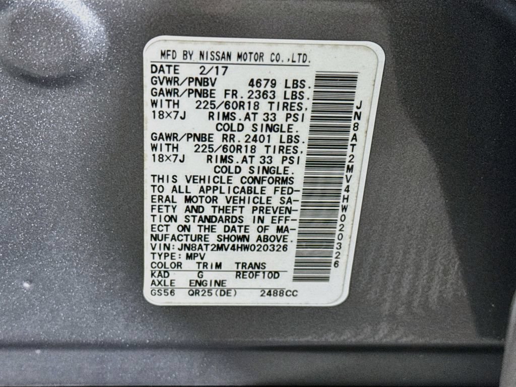 Used 2017 Nissan Rogue SL w/ SL Premium Package AWD/4WD image 38