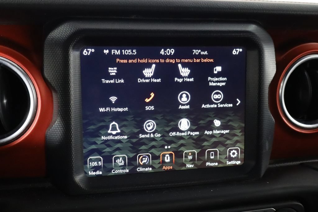Used 2022 Jeep Gladiator Rubicon w/ LED Lighting Group AWD/4WD image 34