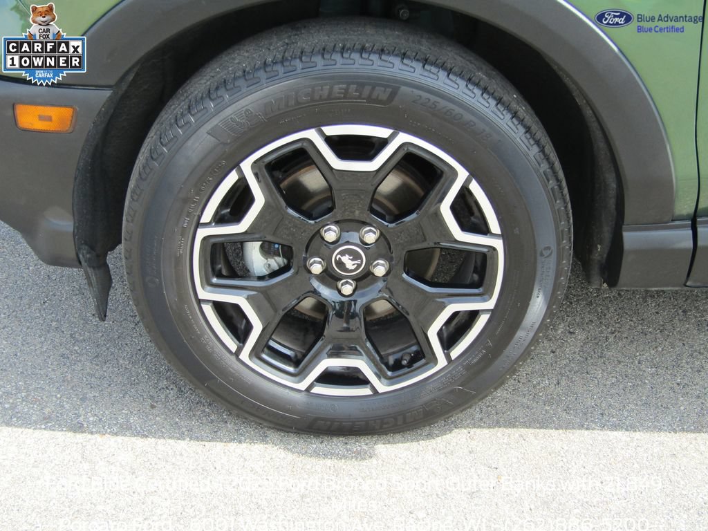 Certified 2025 Ford Bronco Sport Outer Banks w/ Outer Banks Tech Package+ AWD/4WD image 43