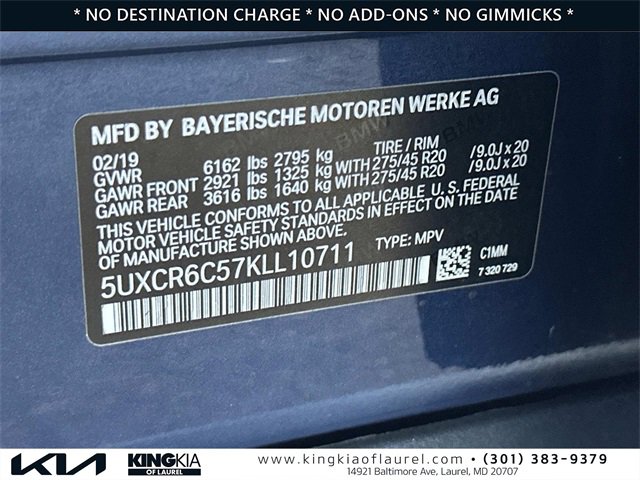 Used 2019 BMW X5 xDrive40i w/ Convenience Package image 31