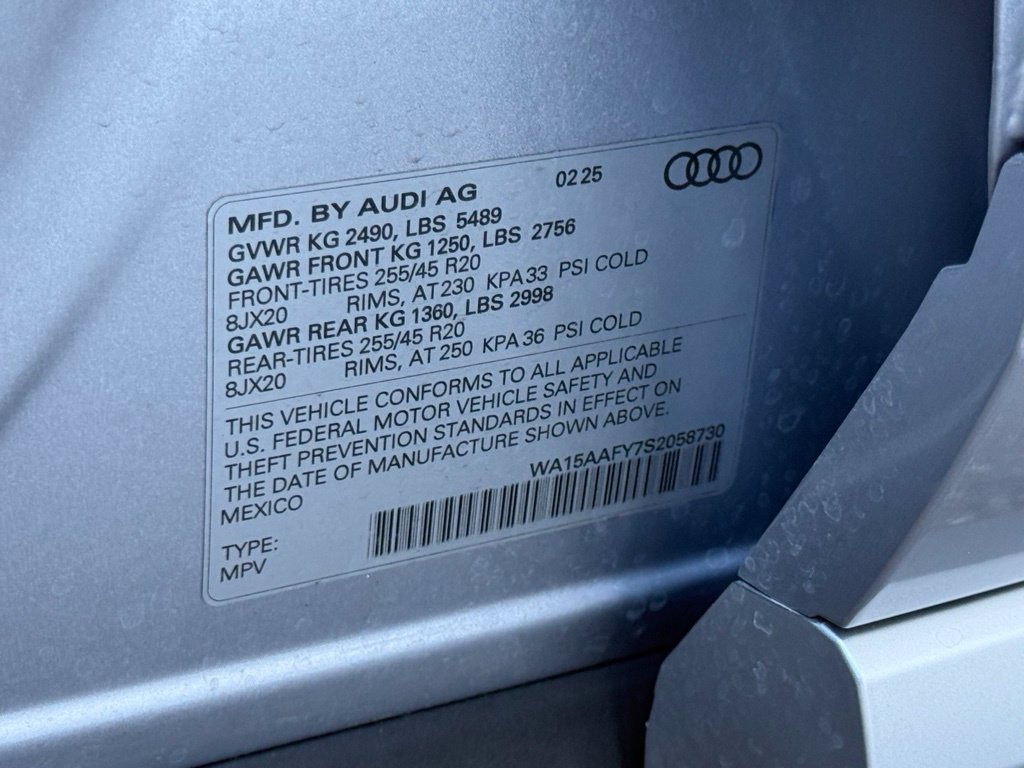 Used 2025 Audi Q5 2.0T Premium Plus w/ Premium Plus Package AWD/4WD image 77