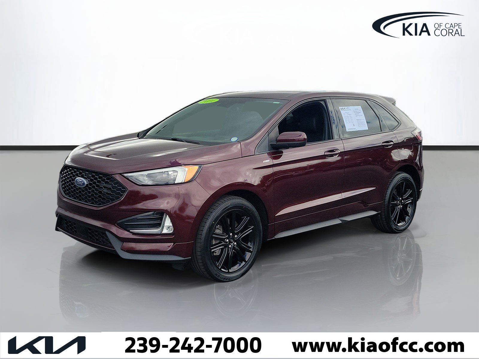 Used 2021 Ford Edge ST-Line FWD image 3