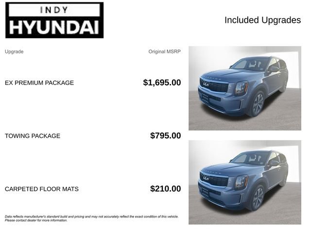 Used 2022 Kia Telluride EX w/ EX Premium Package image 4