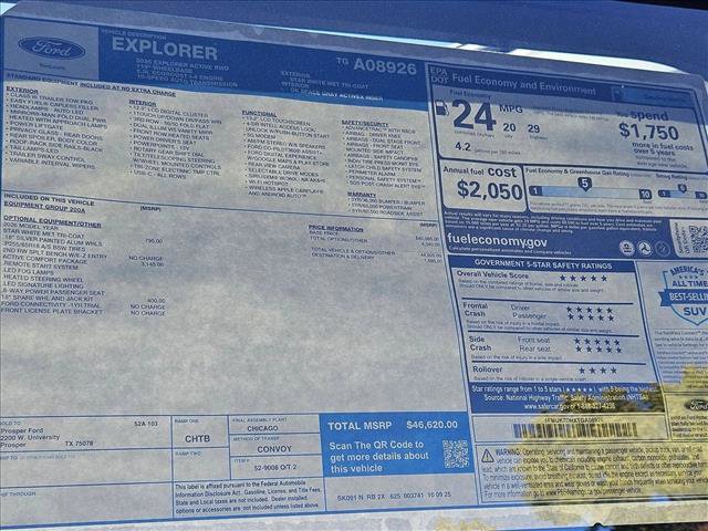 New 2026 Ford Explorer Active w/ Active Comfort Package image 20