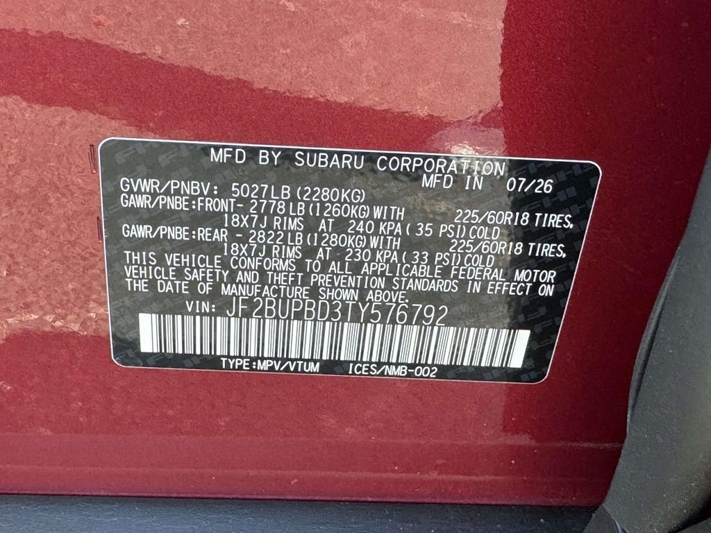 New 2026 Subaru Outback Premium AWD/4WD image 25