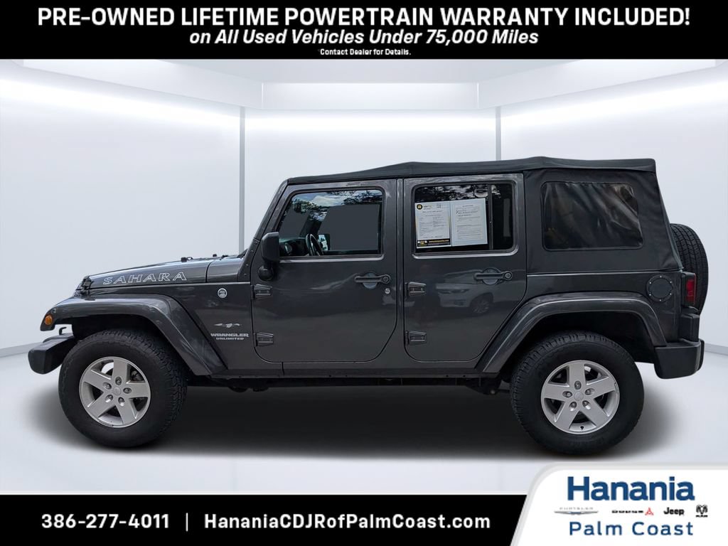 Used 2017 Jeep Wrangler Unlimited Sahara w/ Connectivity Group AWD/4WD image 6