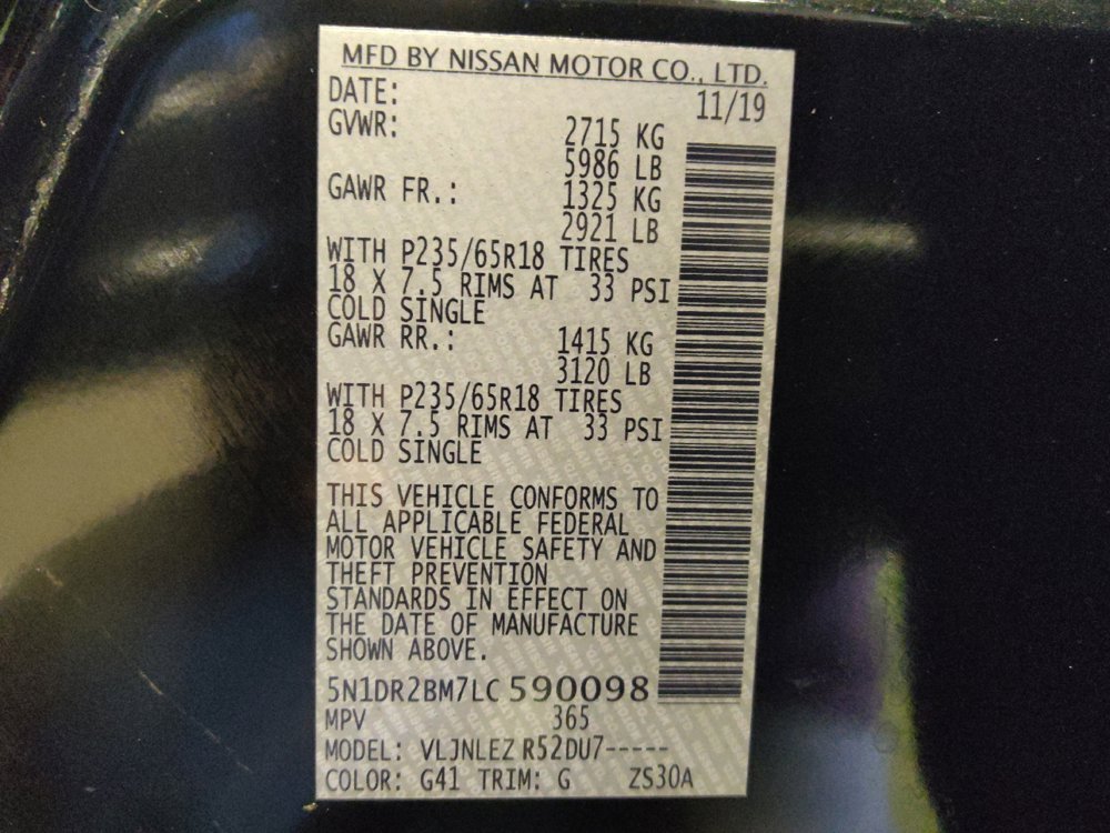 Used 2020 Nissan Pathfinder SV AWD/4WD image 33