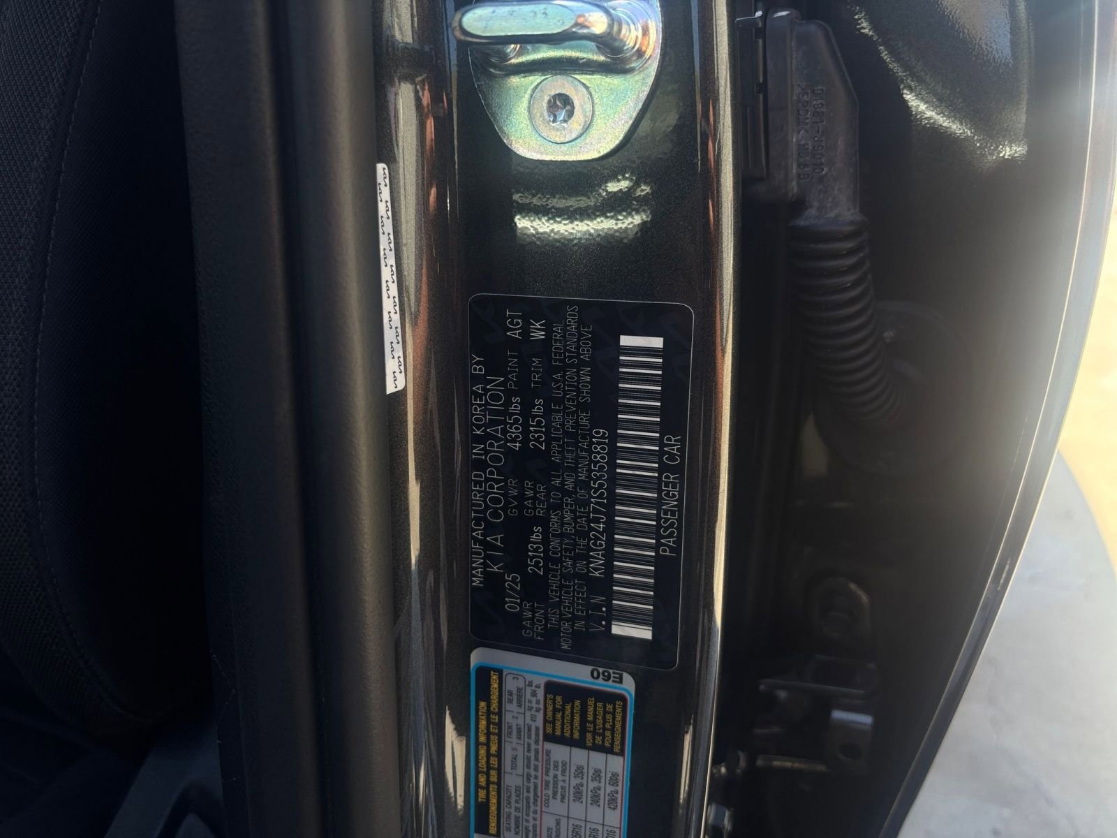 Used 2025 Kia K5 LXS image 28