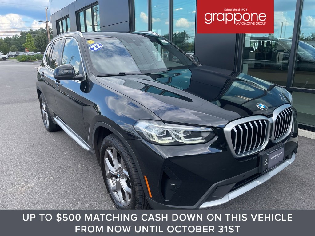 Used 2022 BMW X3 xDrive30i w/ Premium Package 2 (ZPA)