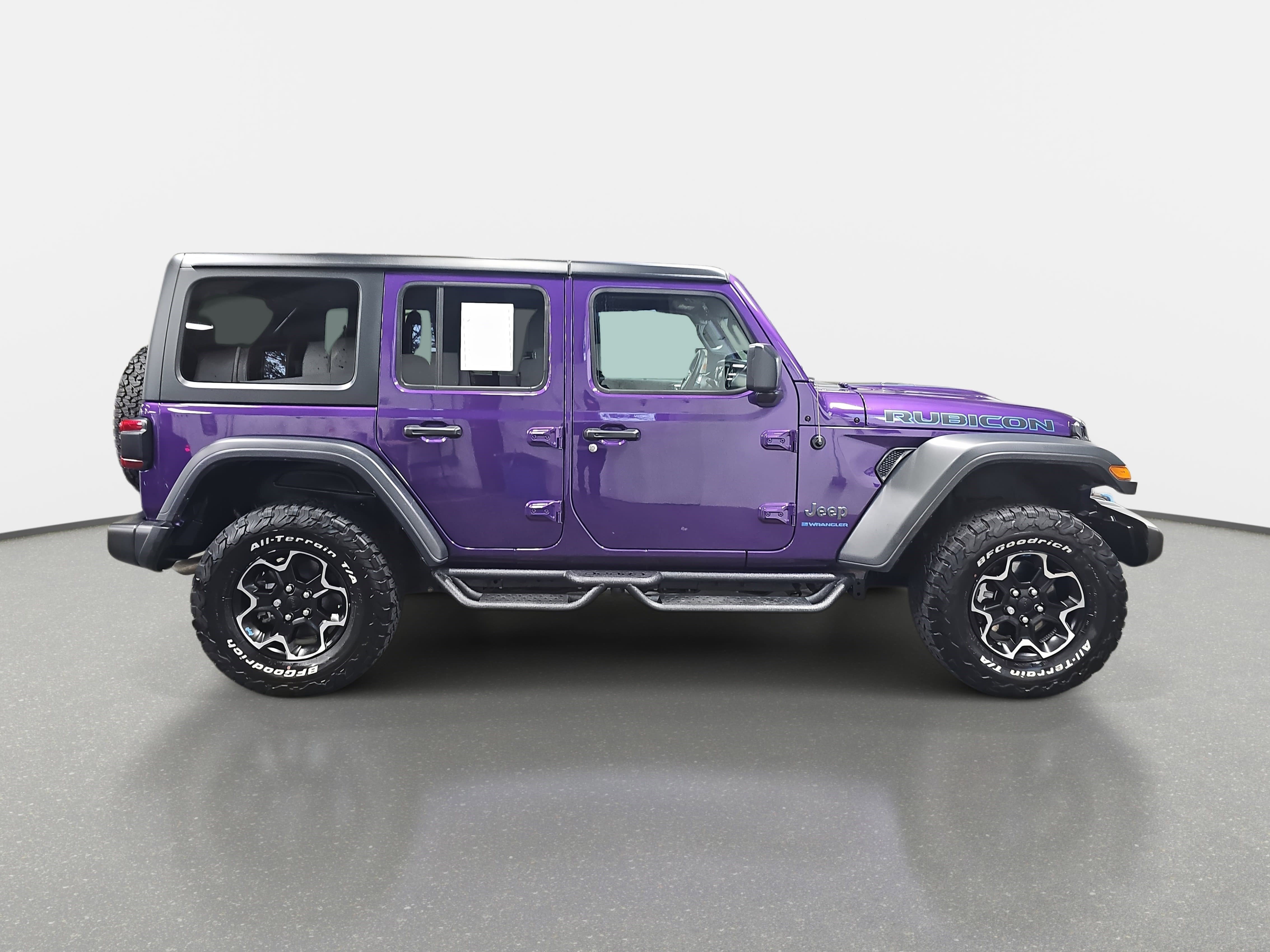 Used 2023 Jeep Wrangler Unlimited Rubicon 4xe w/ Safety Group image 4
