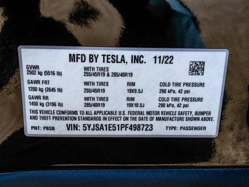 Used 2023 Tesla Model S Standard Range image 14