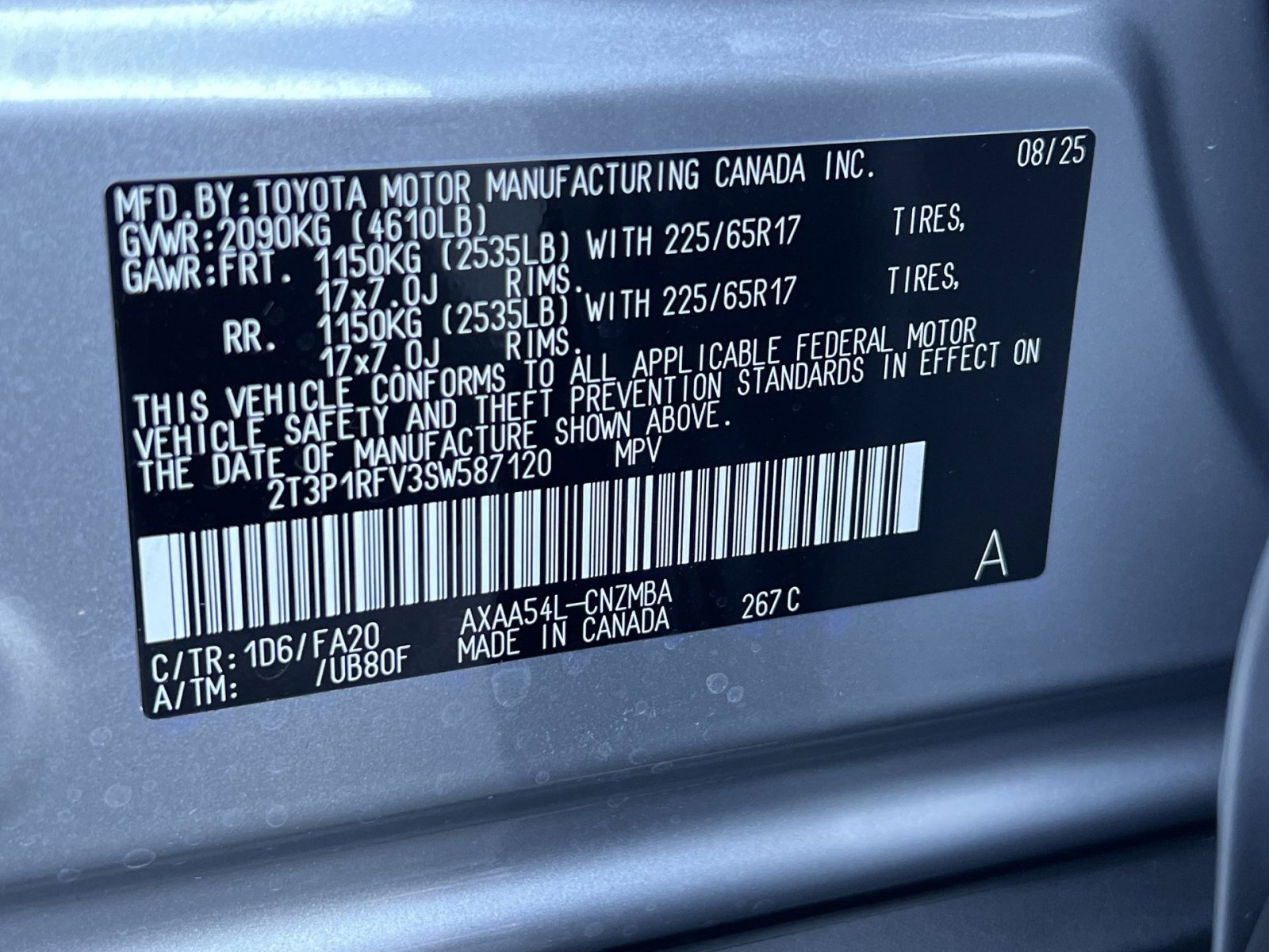 New 2025 Toyota RAV4 XLE image 22