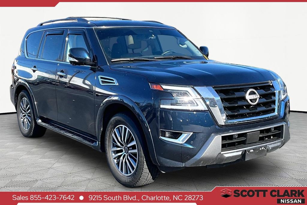 Used 2023 Nissan Armada SL w/ Captain's Chairs Package