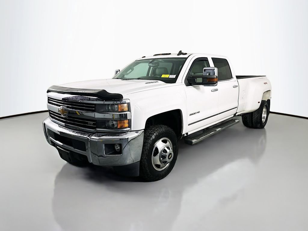 Used 2015 Chevrolet Silverado 3500 LTZ w/ Duramax Plus Package AWD/4WD image 3