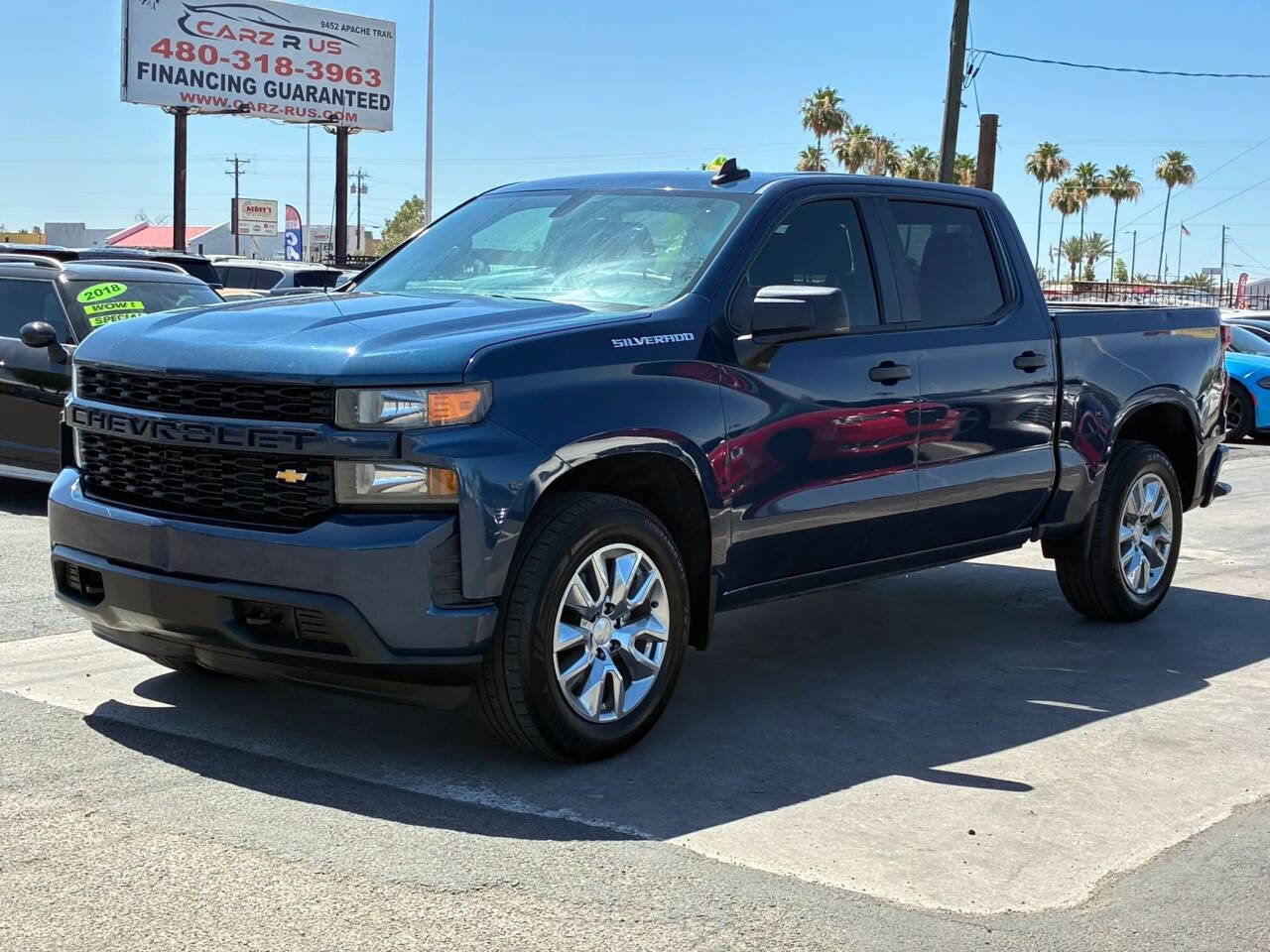 Used 2020 Chevrolet Silverado 1500 Custom w/ Custom Value Package RWD image 2