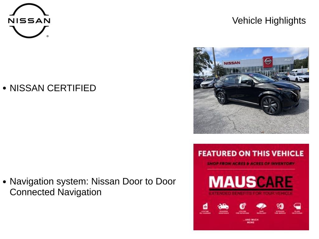 Certified 2024 Nissan Ariya FWD image 8