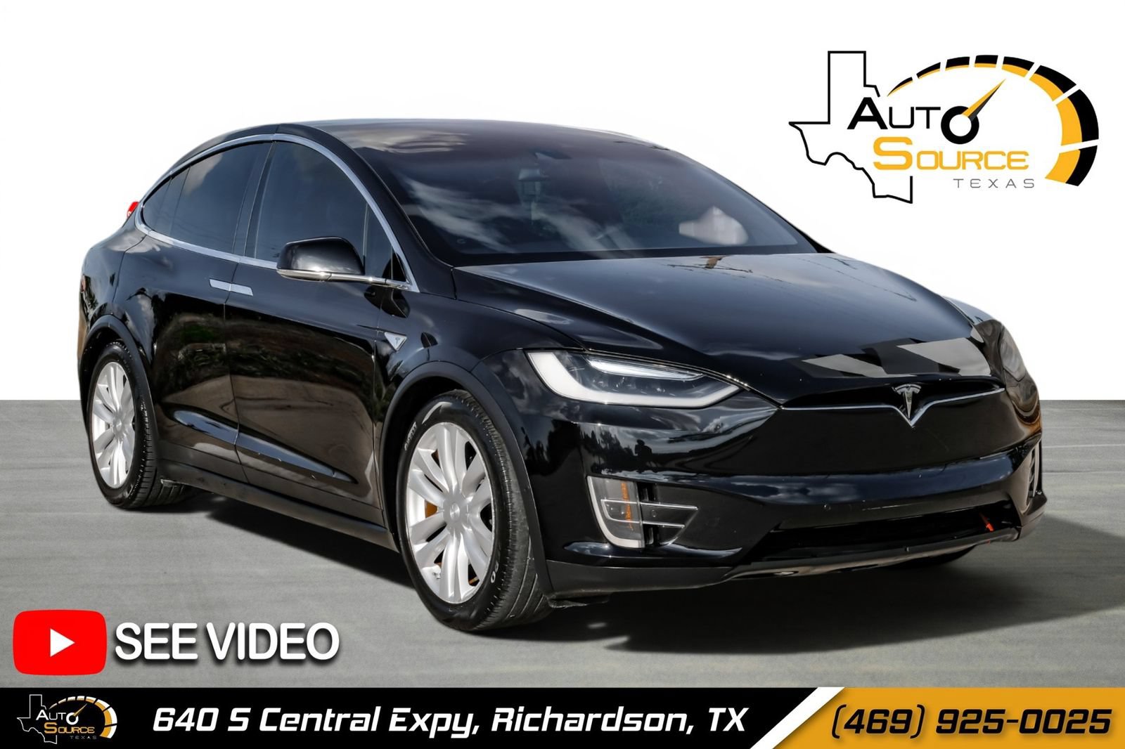 Used 2016 Tesla Model X 75D AWD/4WD image 1