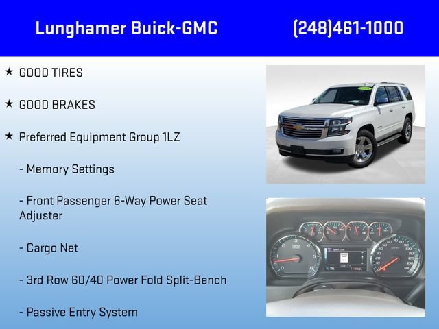 Used 2018 Chevrolet Tahoe Premier w/ Max Trailering Package AWD/4WD image 6