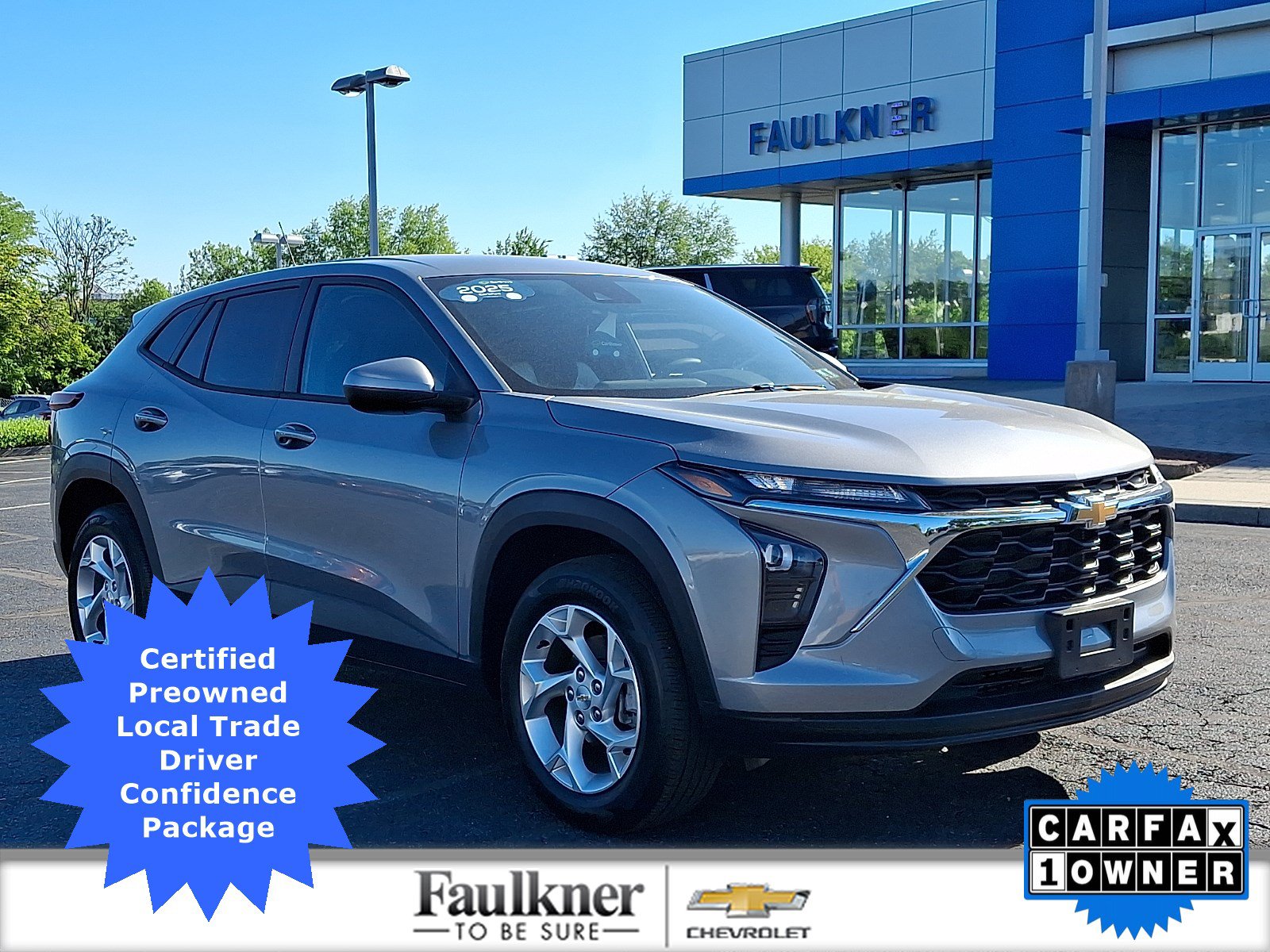Certified 2025 Chevrolet Trax LS w/ LS Convenience Package FWD image 1