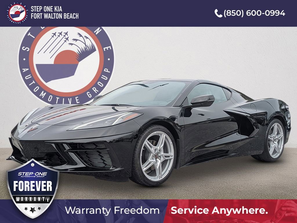 Used 2021 Chevrolet Corvette Stingray Coupe w/ 1LT image 1