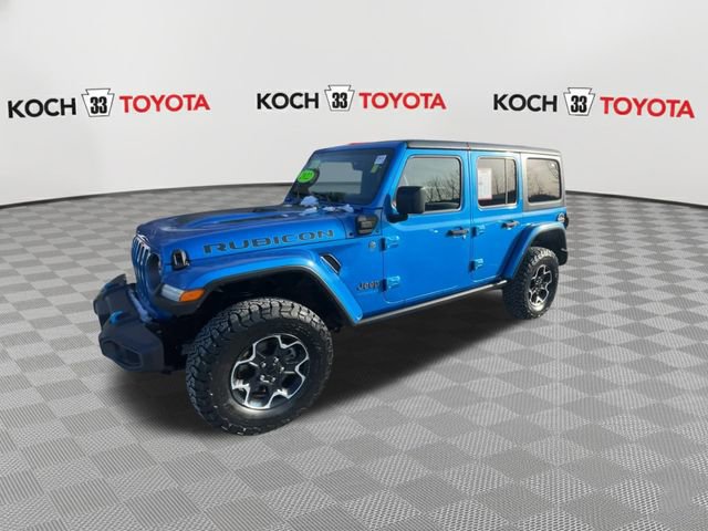 Used 2022 Jeep Wrangler Unlimited Rubicon 4xe w/ Cold Weather Group image 9