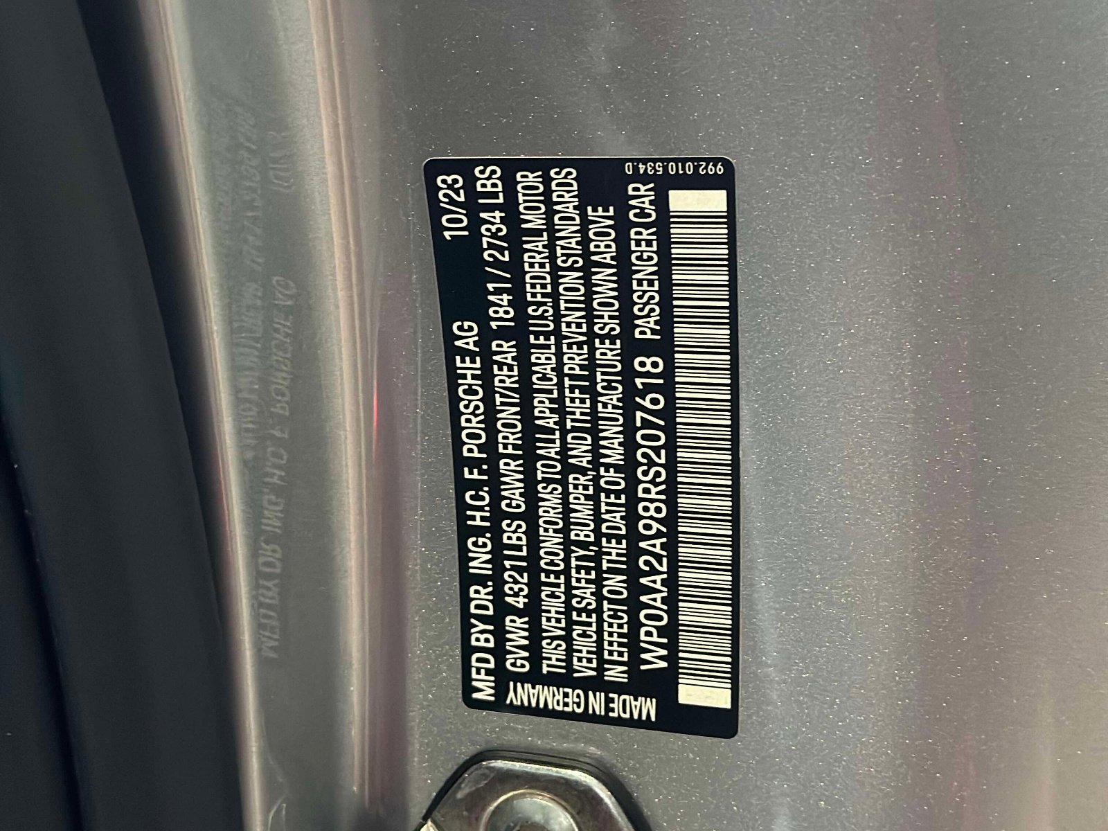 Certified 2024 Porsche 911 Carrera image 26