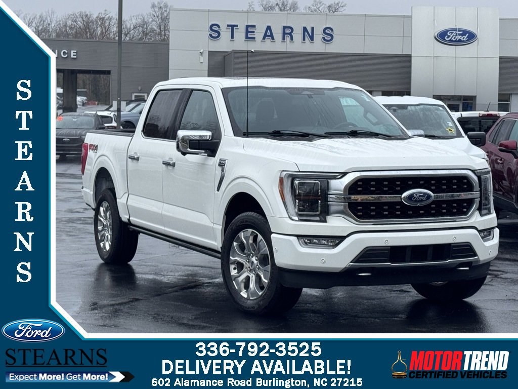 Used 2022 Ford F150 Platinum w/ Equipment Group 701A High image 1