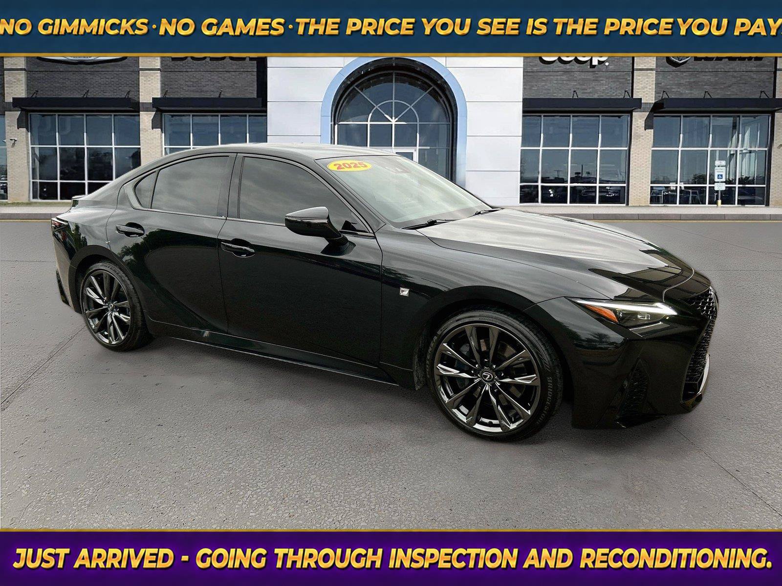 Used 2025 Lexus IS 350 F Sport w/ Accessory Package