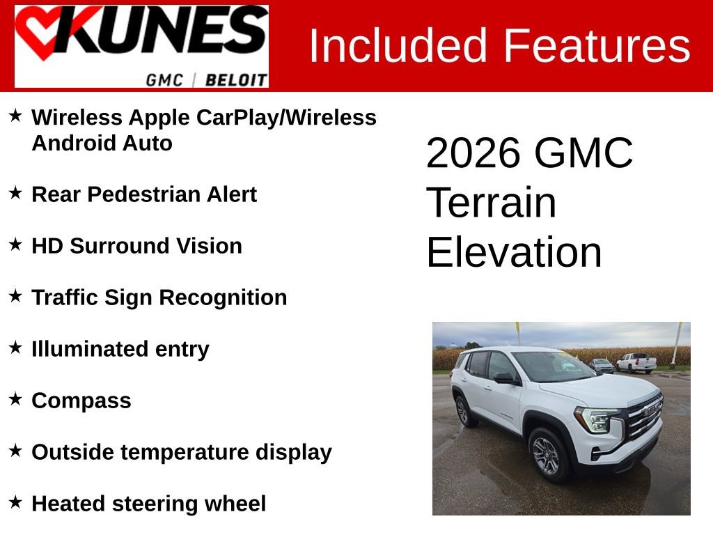 New 2026 GMC Terrain Elevation w/ Technology Package II image 3