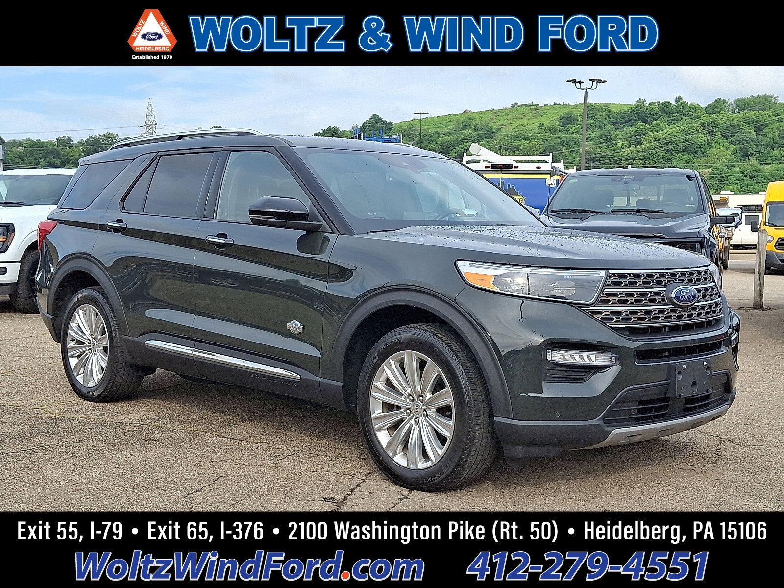 Certified 2022 Ford Explorer King Ranch w/ Premium Technology Package
