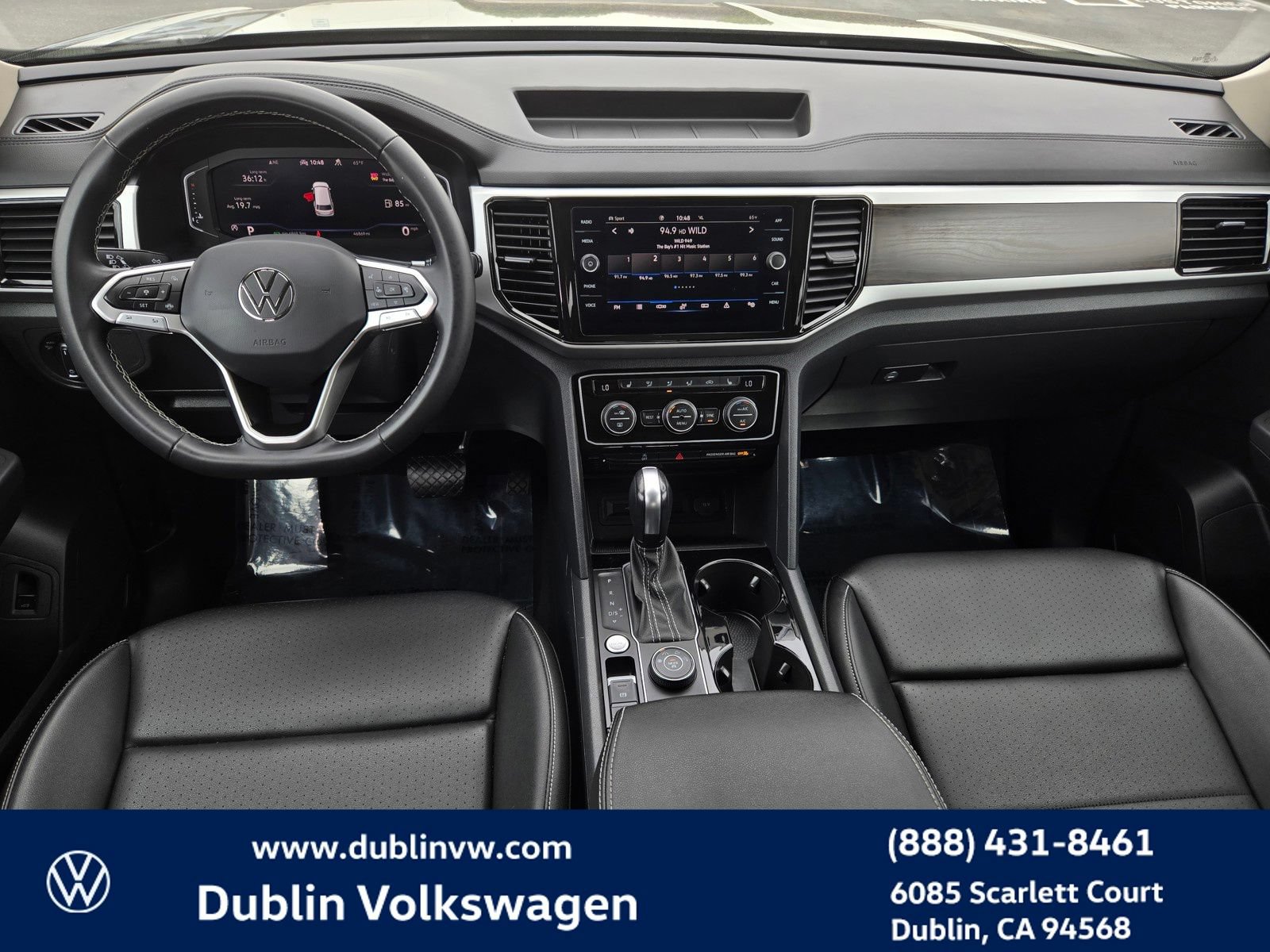 Certified 2023 Volkswagen Atlas SE w/ Panoramic Sunroof Package AWD/4WD image 15