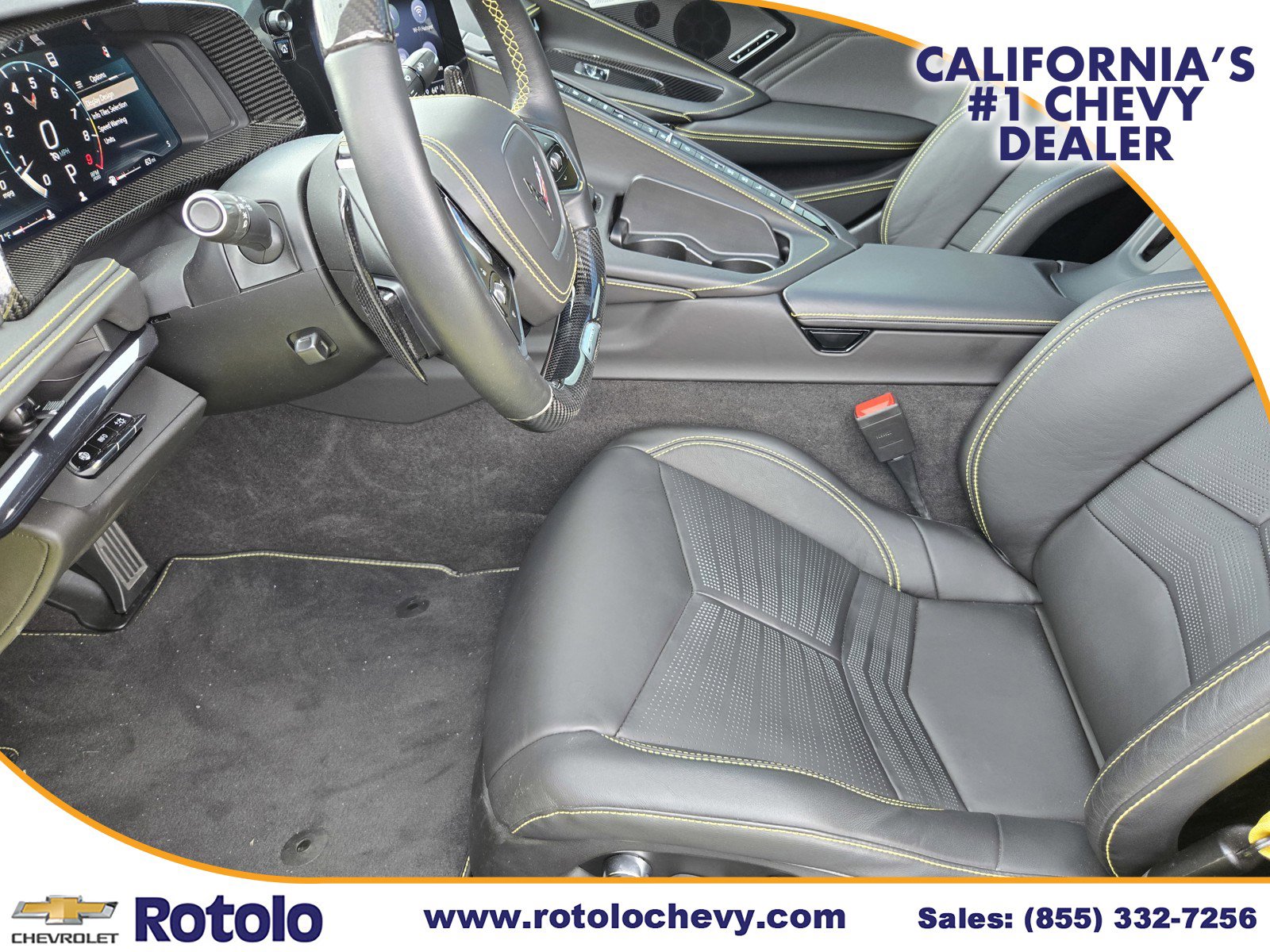 Used 2023 Chevrolet Corvette Z06 w/ Stealth Interior Trim Package RWD image 14