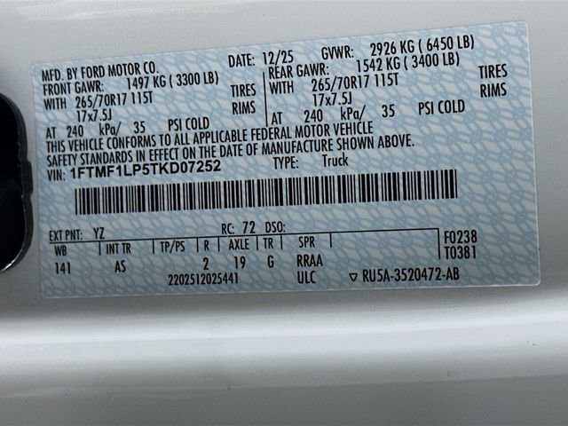 New 2026 Ford F150 XL image 27