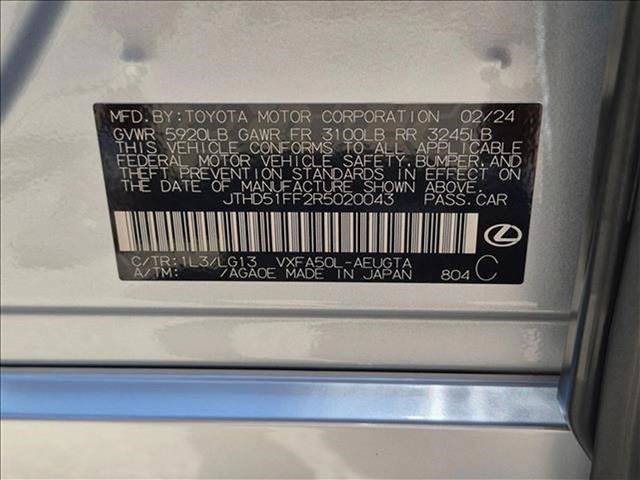 Used 2024 Lexus LS 500 w/ Interior Upgrade Package RWD image 24